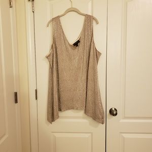 Lane Bryant shimmer tunic tank - Size 26/28